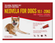 Buy Neovela (Selamectin) Flea and Worming For Dogs 10 - 20 Kg Red Onli