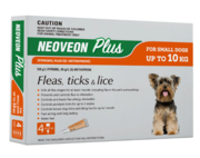 Buy Neoveon Plus Flea and Tick For Small Dogs Upto 10kg Orange Online