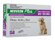 Buy Neoveon Plus Flea and Tick For Large Dogs 20 to 40kg Purple Online