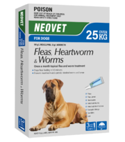 Buy Neovet Flea and Worming For Extra Large Dogs Over 25Kg Blue Online