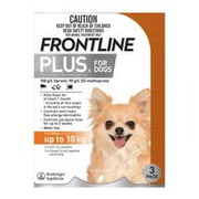 Buy Frontline Plus for Small Dogs Orange Pack