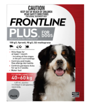 Frontline Plus For Extra Large Dogs 40 To 60Kg (Red)