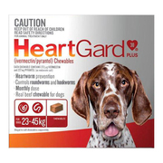 Heartgard Plus Chewables For Large Dog 23 To 45 Kg (Brown)